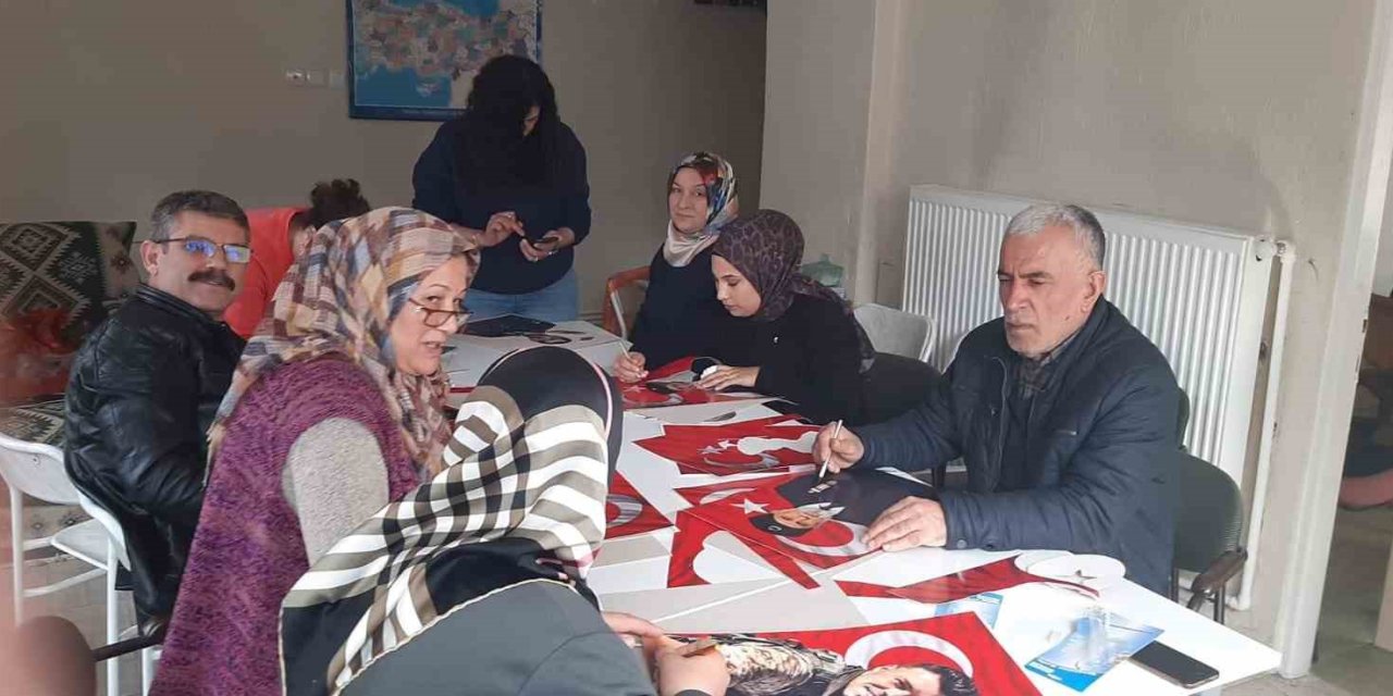 Akşehir’de Şehitlerin Hatırası İçin Anlamlı Çalışma