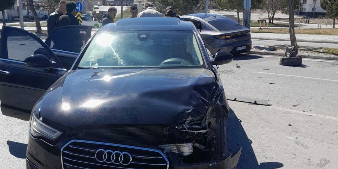 Beyşehir’de Otomobiller Çarpıştı: 2 Yaralı