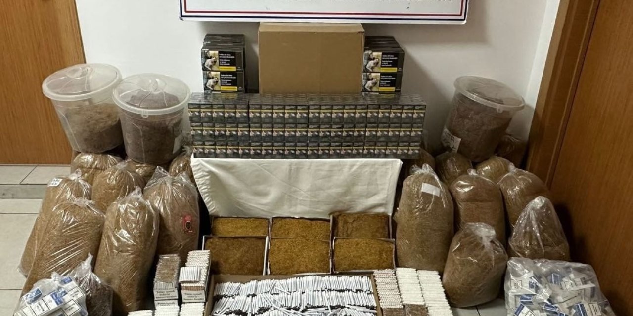 Mersin’de Sigara Kaçakçılığı Operasyonu: 2 Gözaltı