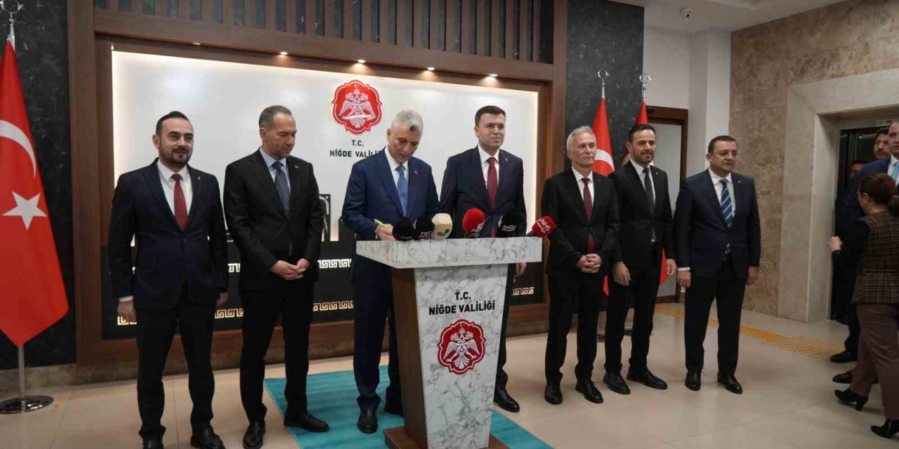 Ticaret Bakanı Ömer Bolat: "niğde’de Geniş Katılımlı İstişareler Yapacağız"