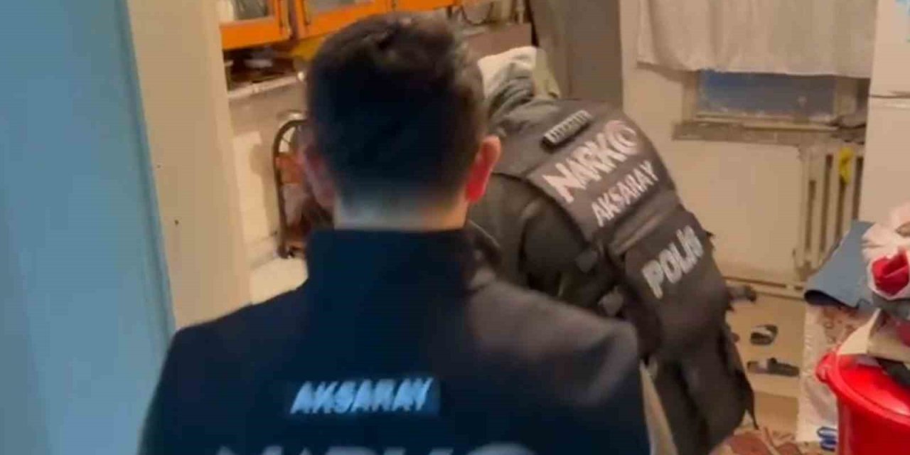 Aksaray’da Narkotik Ekiplerinden 6 Operasyon, 13 Tutuklama