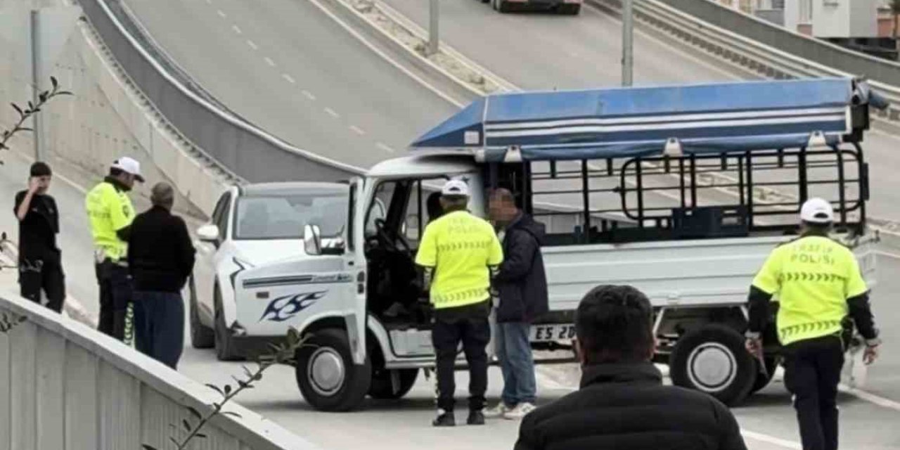 Tarsus’ta Denetimde Kaçan Sürücüye 140 Bin Lira Ceza Kesildi