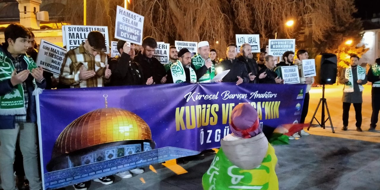 Karaman'dan Dünyaya Kudüs Mesajı