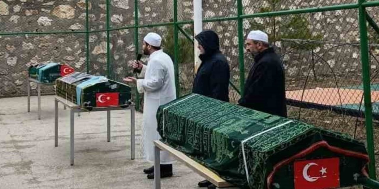 Feci Kazada Hayatını Kaybedenlere Ermenek'te Son Görev