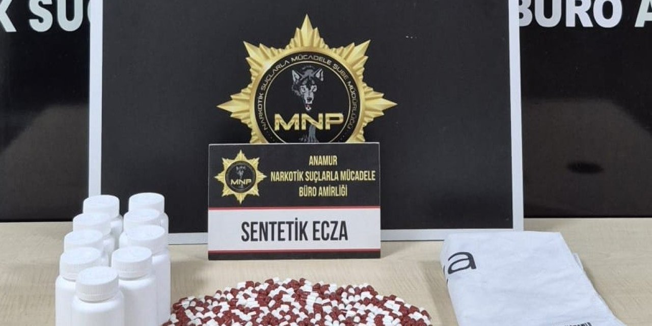 Sentetik Haplarla Yakalanan Şüpheli Tutuklandı