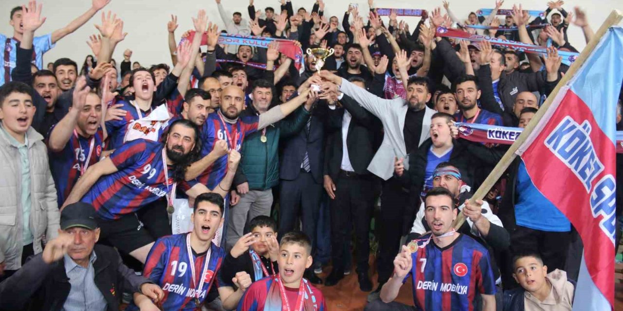 Eskil’de Voleybol Turnuvasının Şampiyonu Kökezspor Oldu