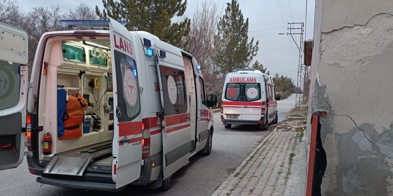 Konya’da İki Katlı Evde Yangın: 1 Ölü, 1 Yaralı
