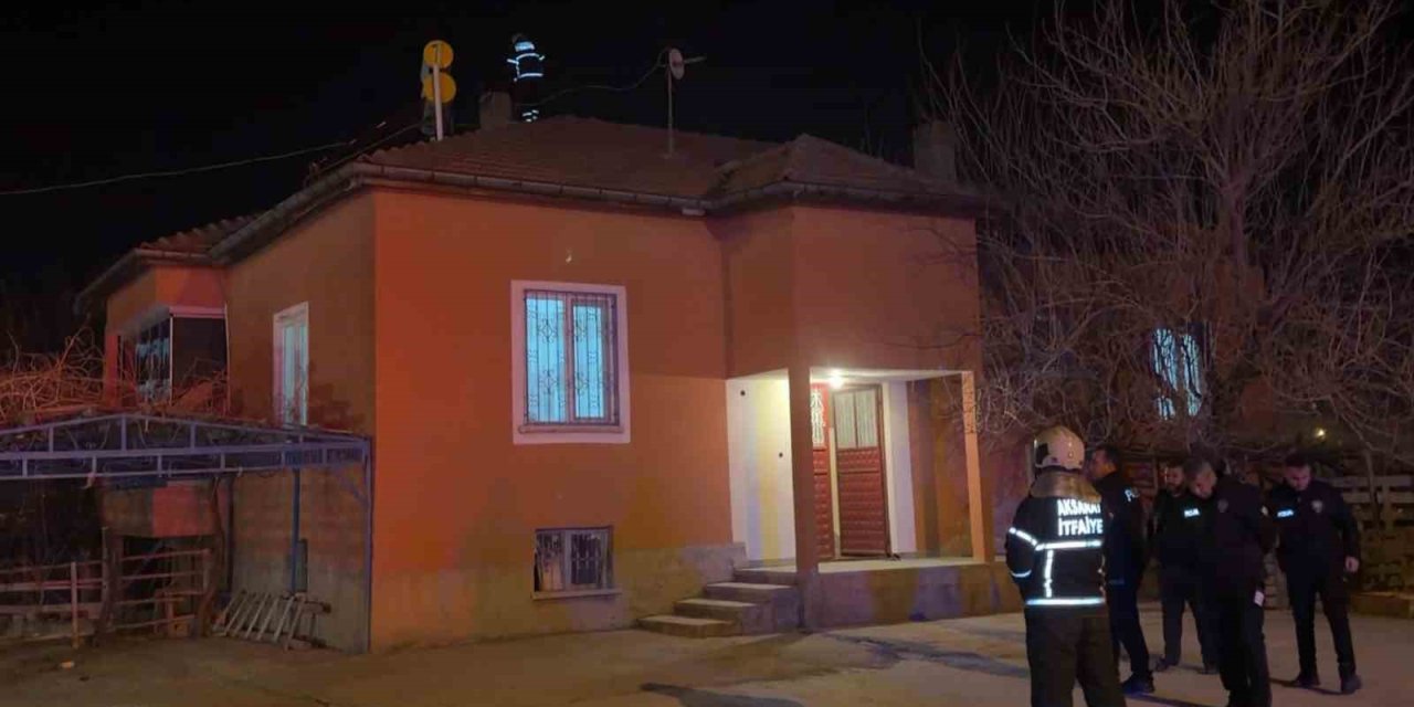 Aksaray’da Müstakil Evde Baca Yangını Paniğe Neden Oldu