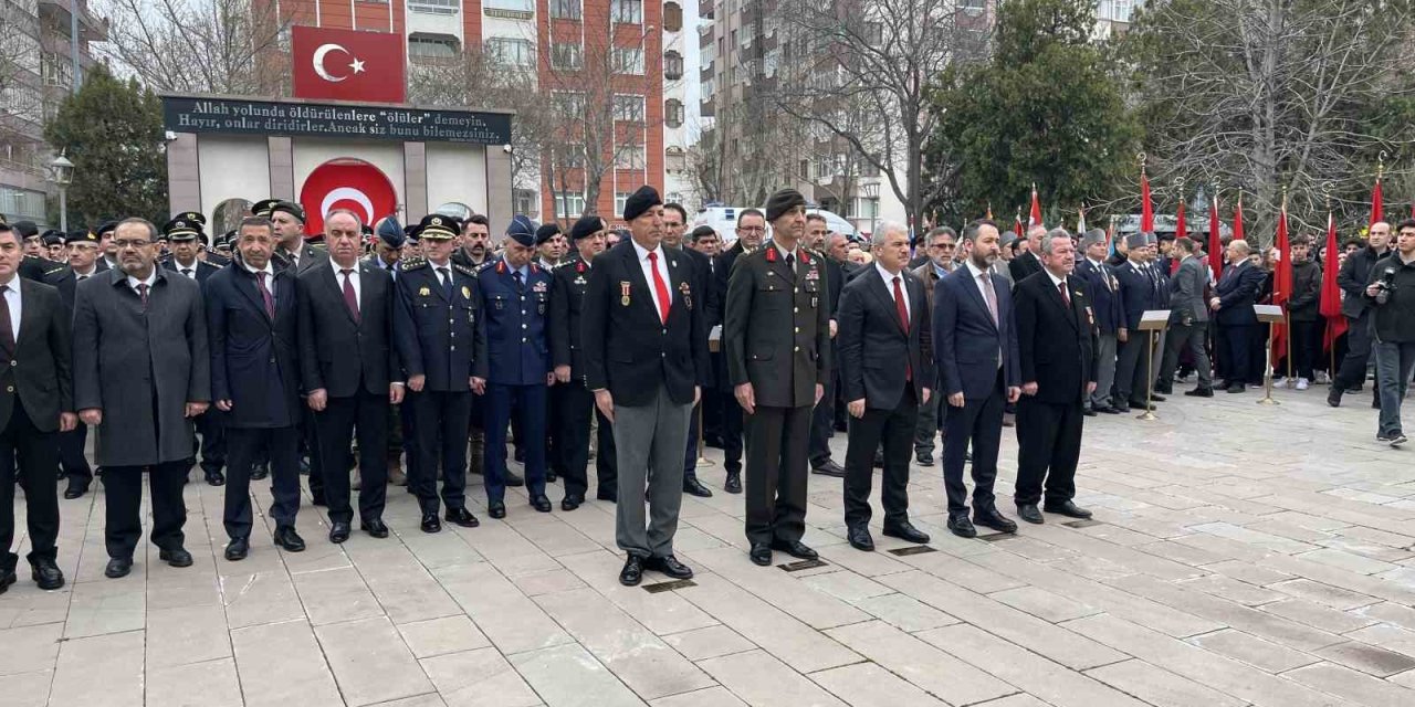 Konya’da Çanakkale Zaferi’nin 111’inci Yıl Dönümünde Şehitler Anıldı