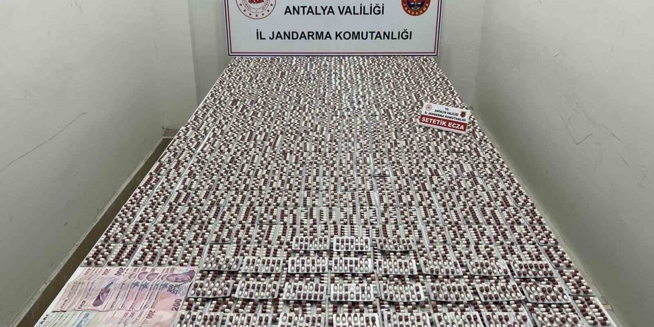 Kepez’de 15 Bin Adet Uyuşturucu Hap Ele Geçirildi