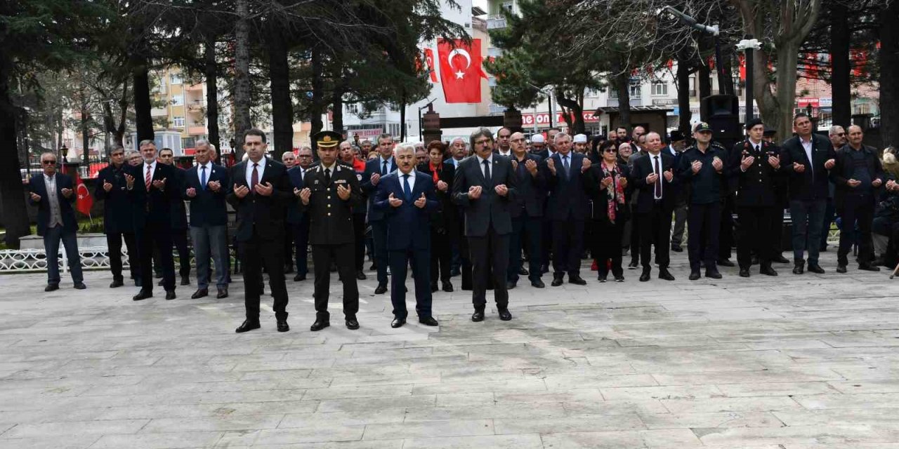 Beyşehir, Akşehir Ve Hüyük’te Şehitler Anıldı