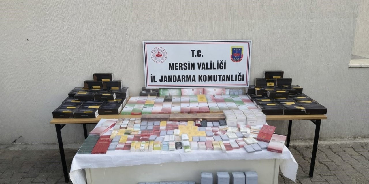 Mersin’de Sigara Kaçakçılığıyla Mücadele 1 Şüpheli Yakalandı