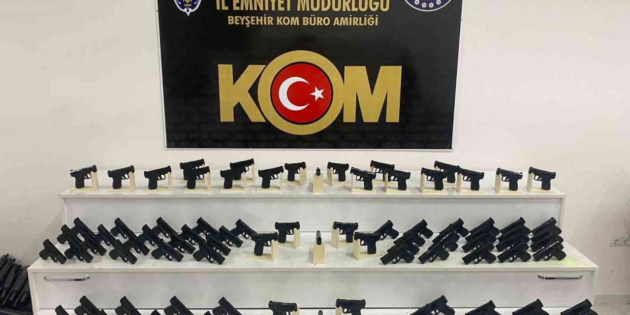 Konya Polisinden Silah Kaçakçılarına Operasyon