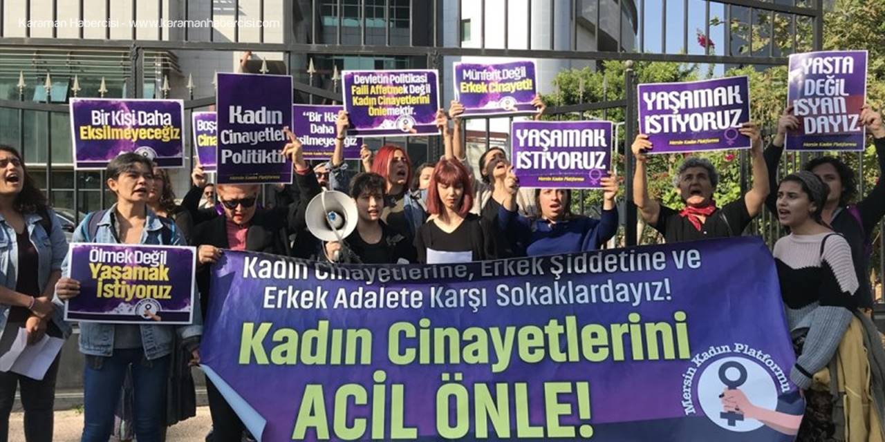 Mersin'de Boşanmak İsteyen Eşini Öldüren Sanık Hakim Karşısında