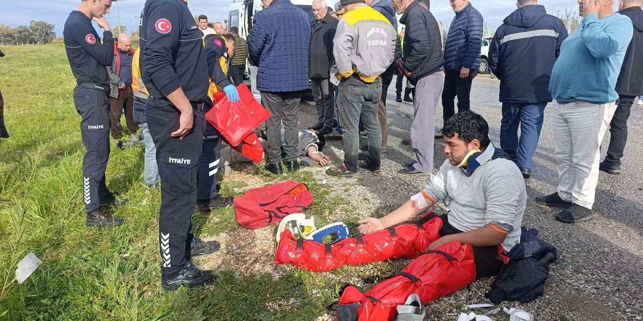 Gelen Telefonla Şantiyeye Geri Dönmek İçin Ani Manevra Yaptı, Muhtemel Faciadan Dönüldü