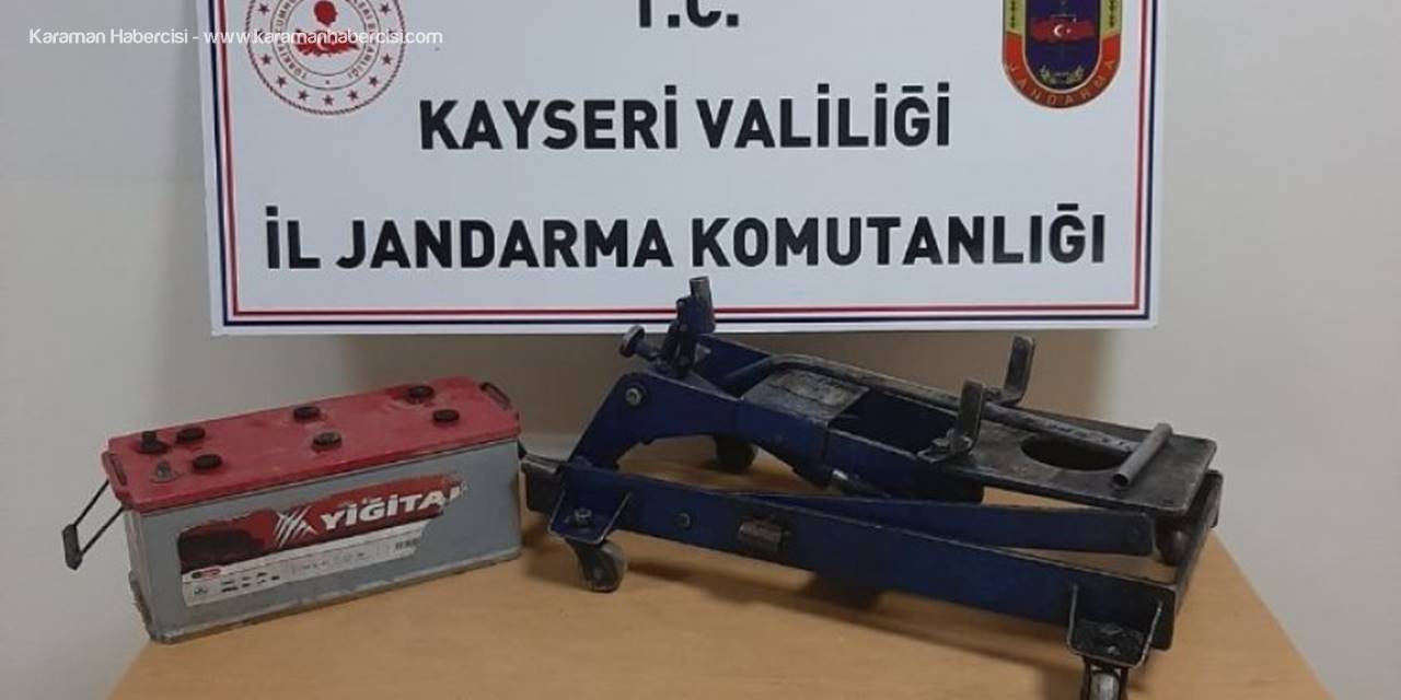 Mazot Ve Motoru Çalan Hırsızlar Tutuklandı
