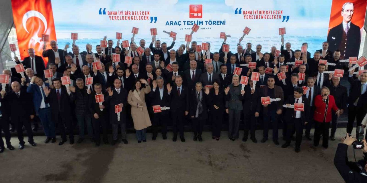 Tbb’den 88 Belediyeye 90 Hizmet Aracı Desteği