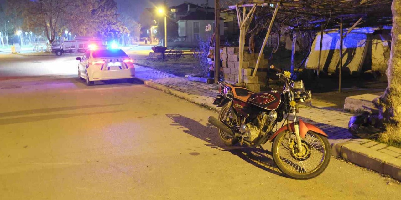 Karaman’da Polis Ve Motosikletli Arasında Yaşanan Kovalamaca Film Sahnelerini Aratmadı