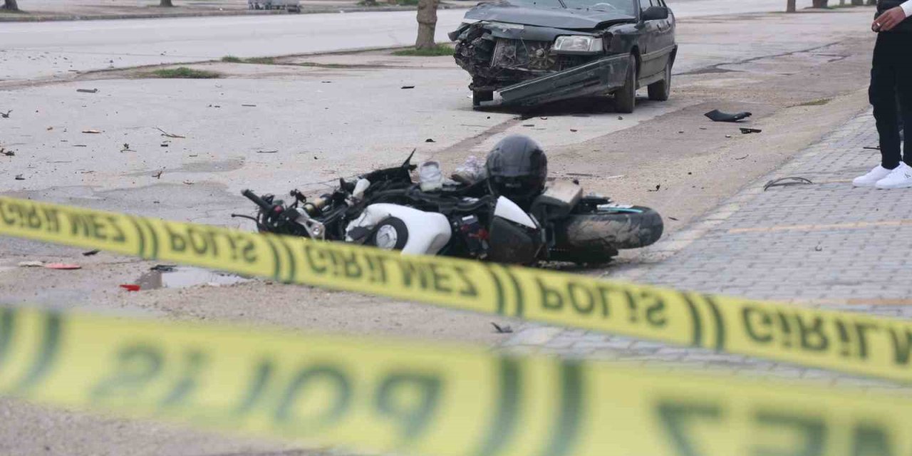 Konya’da Bayram Günü Yaşanan Kazada Ağır Yaralanan Motosikletli Genç Kurtarılamadı