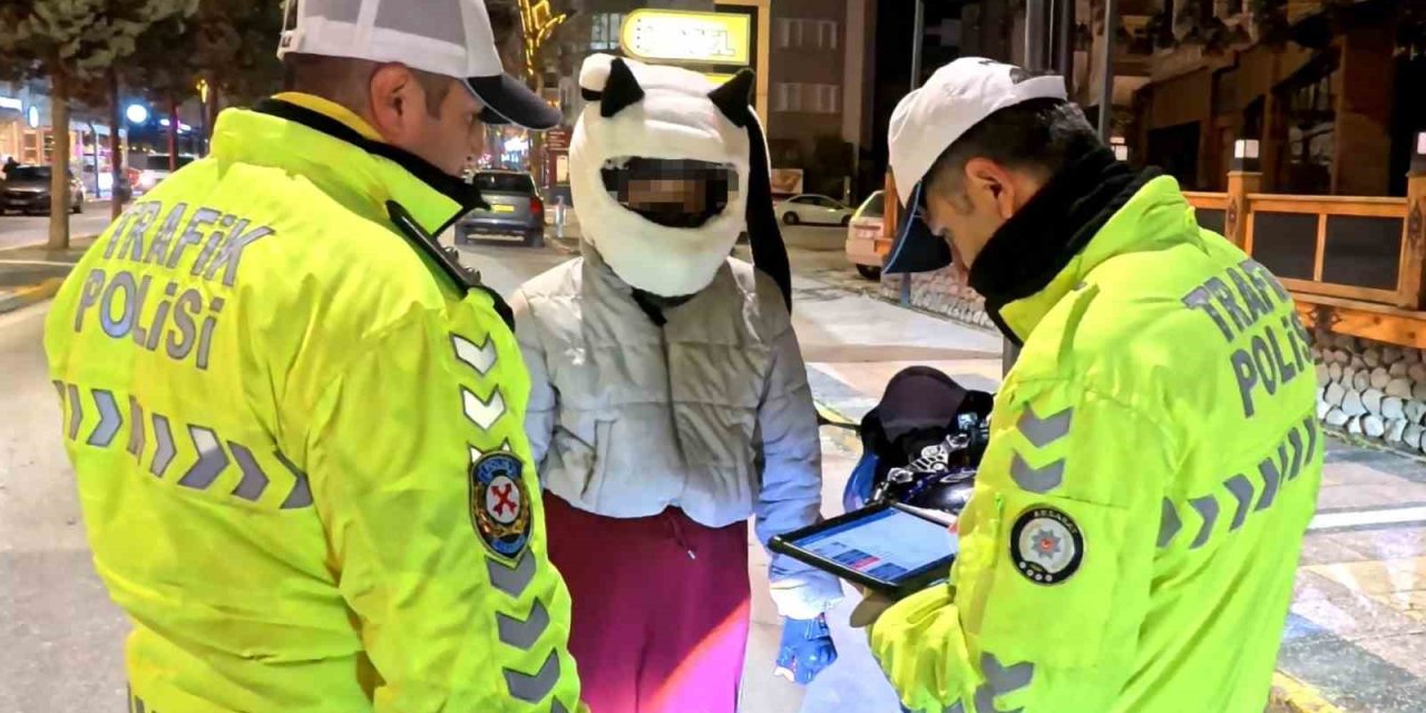 Ehliyetsiz Motosiklet Sürücüsüne 11 Bin Lira Ceza