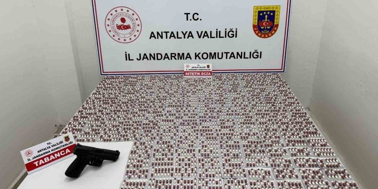 Kepez’de Bin 298 Adet Uyuşturucu Hap Ele Geçirildi