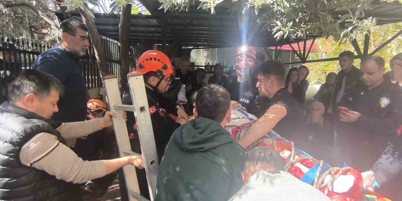 Foseptik Çukuruna Düşen 10 Yaşındaki Çocuk Operasyonla Kurtarıldı