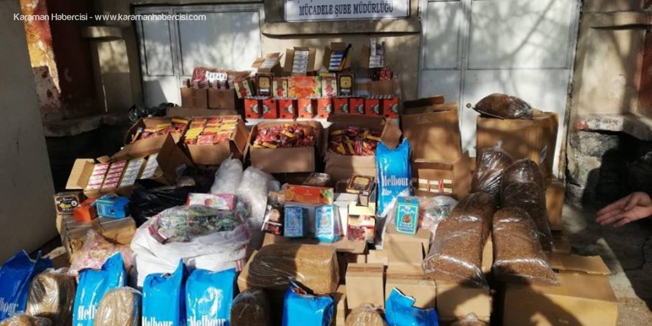 Kayseri’de Kaçak Tütün Operasyonu: 1 Gözaltı