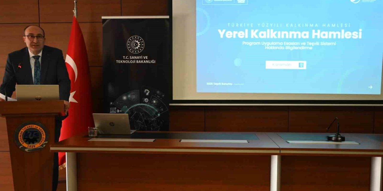 Mevka, Yerel Kalkınma Hamlesi Teşvik Programı Ve 2026 Yılı Sosyal Kapsayıcı Yeşil Geçiş Geri Ödemeli Finansman Desteği Programı’nı Karaman’da Tanıttı