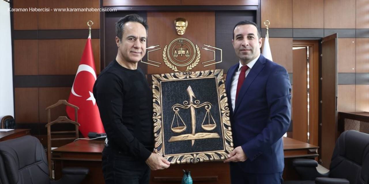 Karaman Cumhuriyet Başsavcısı İşler'e Ziyaretler