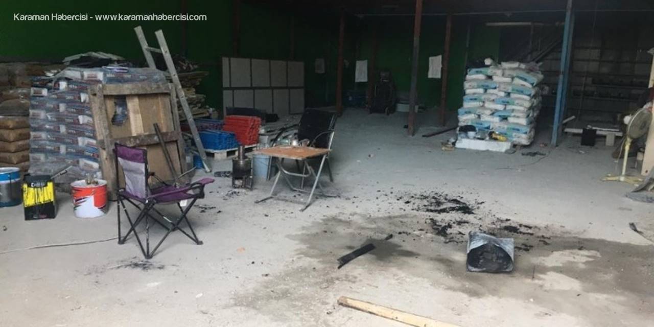 Sobaya Tiner Dökerken Kendini Ve Oğlunu Yaktı