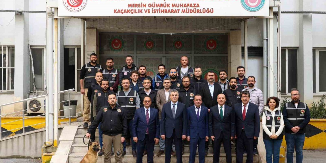 Mersin Limanı’nda 19 Kilo Kokain Ele Geçirildi, Vali Ekibi Tebrik Etti