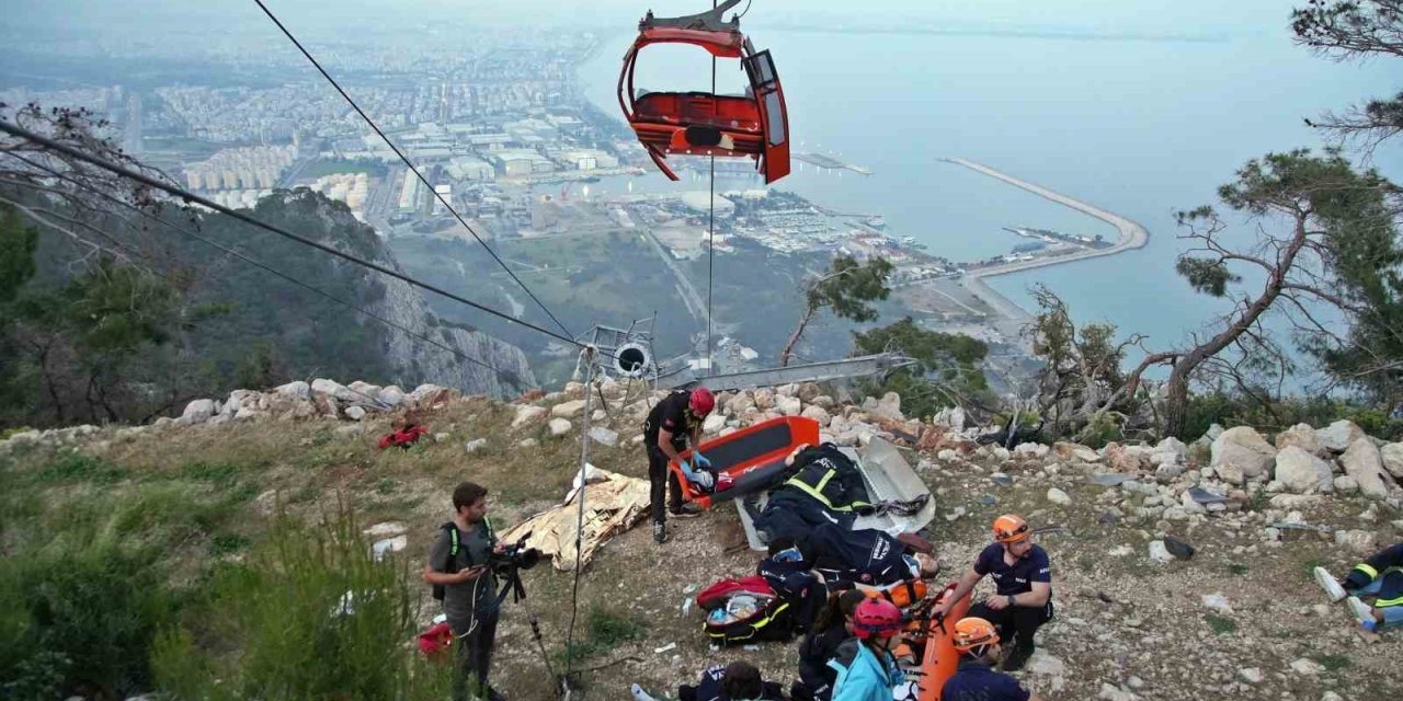Antalya’daki Teleferik Kazası Davası Ek Bilirkişi Raporunda 5 Sanık İçin Birinci Derece Sorumluluk Tespiti