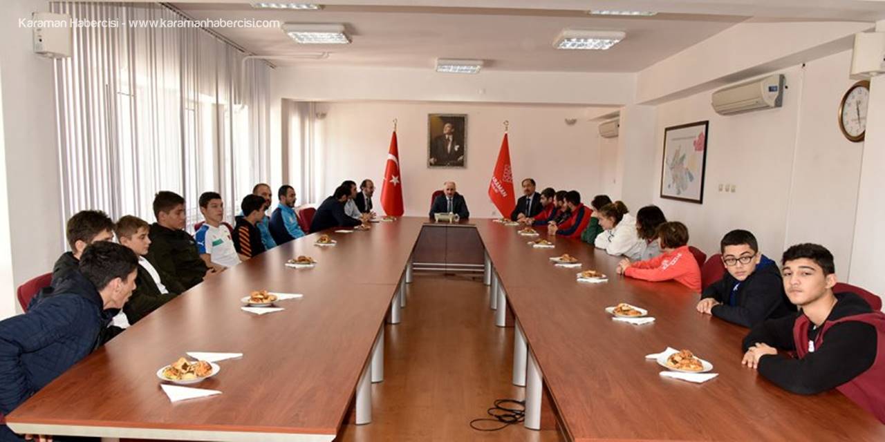 Uluslararası Judoculardan Vali Meral’e Ziyaret