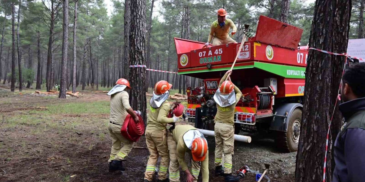 Ormancılar Antalya’da Kıyasıya  Yarıştı