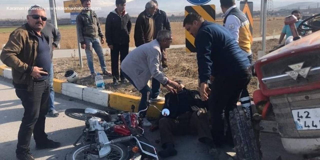 Ereğli'de Motosikletle Traktör Çarpıştı: 1 Ölü, 1 Yaralı