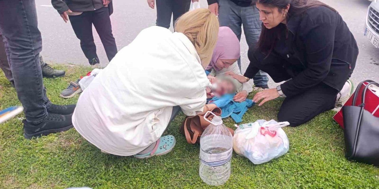 Antalya’da Yürekleri Ağza Getiren Kaza: Aniden Yola Fırlayan 5 Yaşındaki Çocuğa Otomobil Çarptı