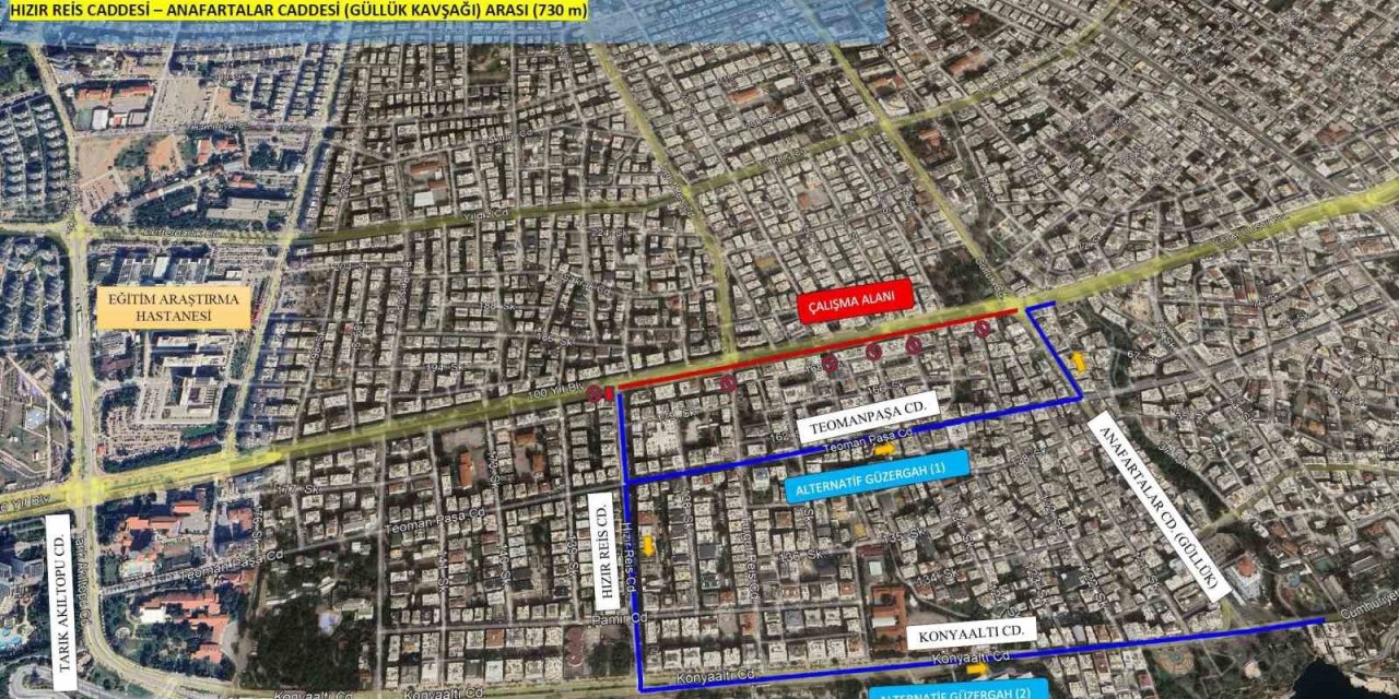 100. Yıl Bulvarı’nda Asfalt Çalışması Gerçekleştirilecek