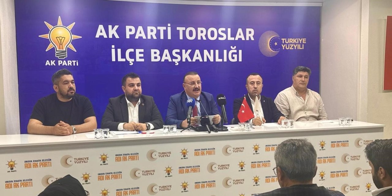 Çokkeser’den Toroslar Belediyesine ’ihale’ Ve ’israf’ İddiası