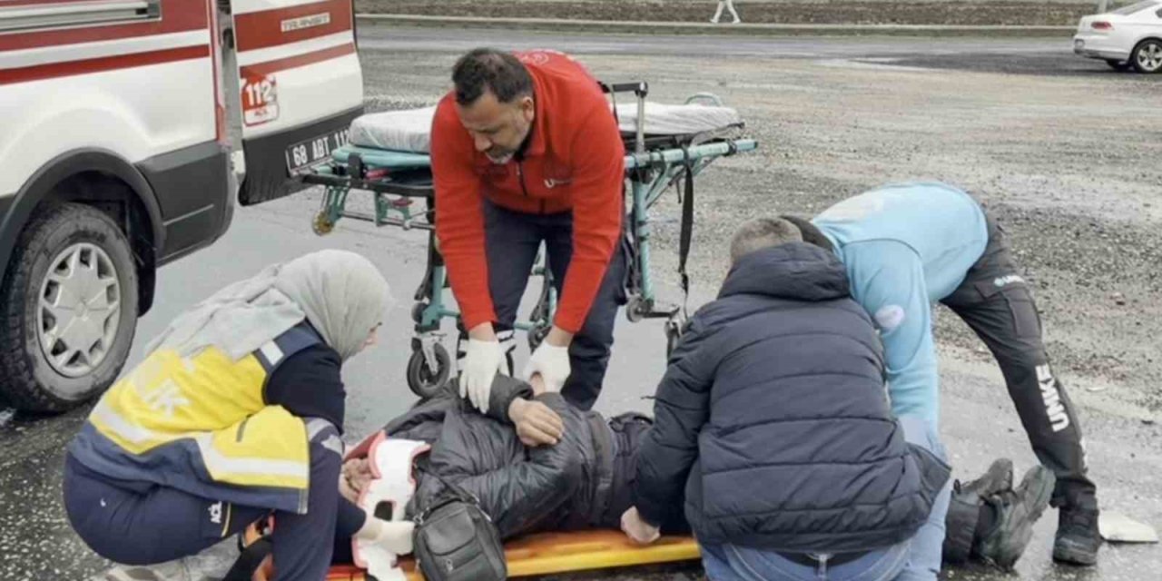 Aksaray’da Otomobil İle Motosiklet Çarpıştı: 1 Yaralı