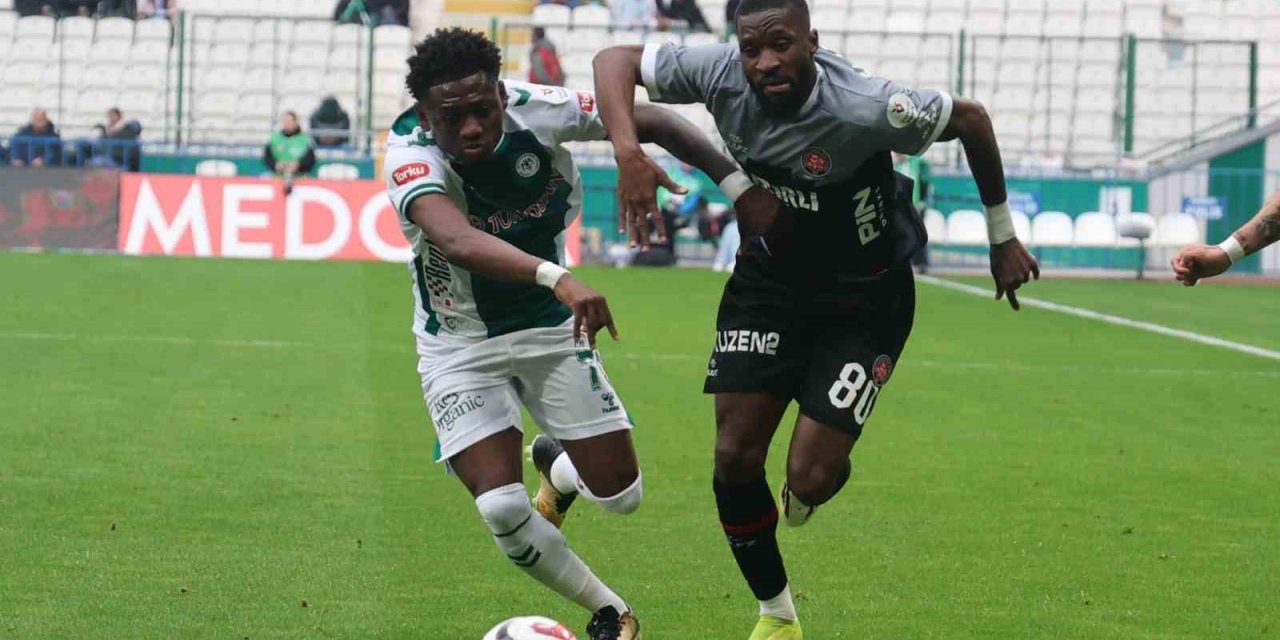 Trendyol Süper Lig: Konyaspor: 2 - Fatih Karagümrük: 0 (ilk Yarı)