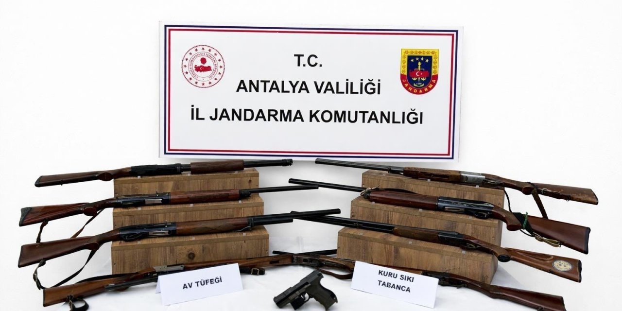 Jandarma’dan Ruhsatsız Silah Operasyonu