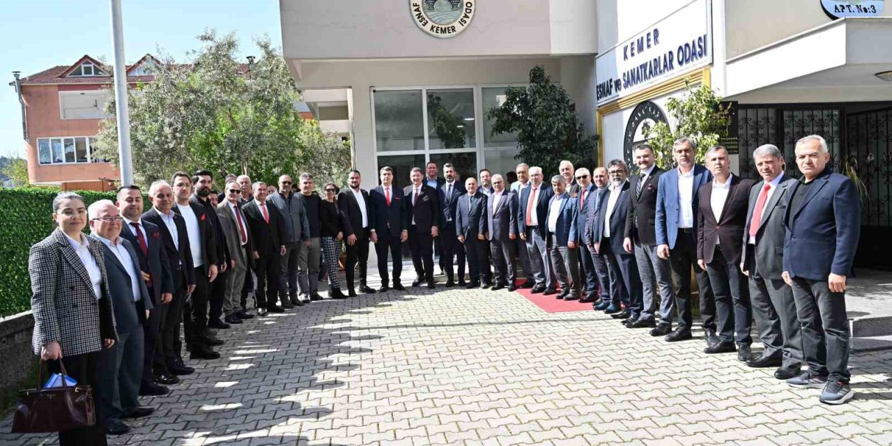 Başkan Dere Seçim Ziyaretlerine Batı İlçelerden Başladı