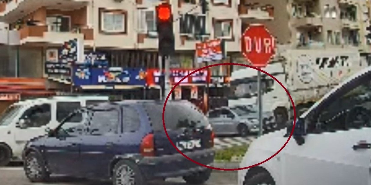 Ucuz Atlatılan Kaza Anı Kameraya Yansıdı