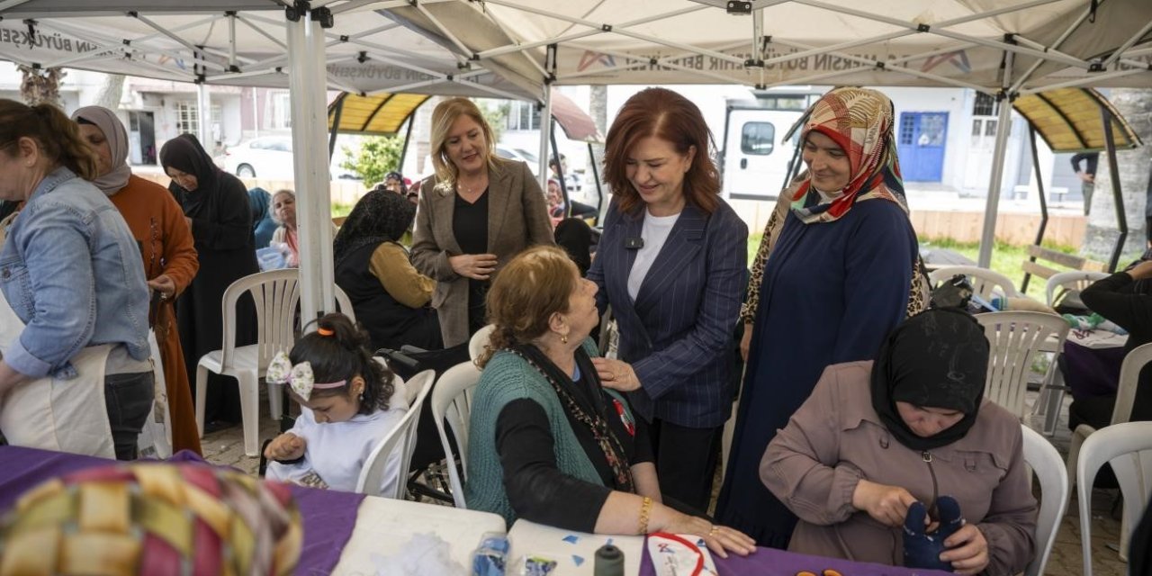 Mersin’de ‘evimiz Atölye’ İle Kadınlar Üretime Katılıyor