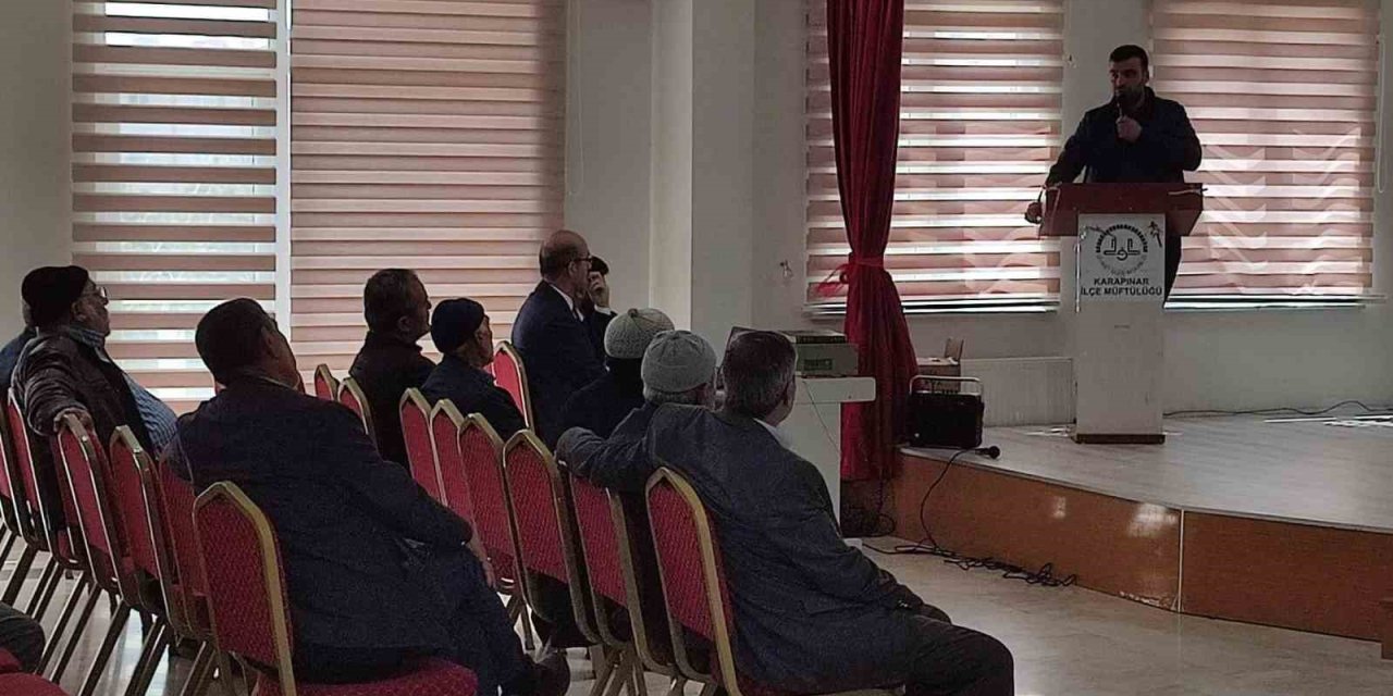 Karapınar’da Hacı Adaylarına Sağlık Semineri