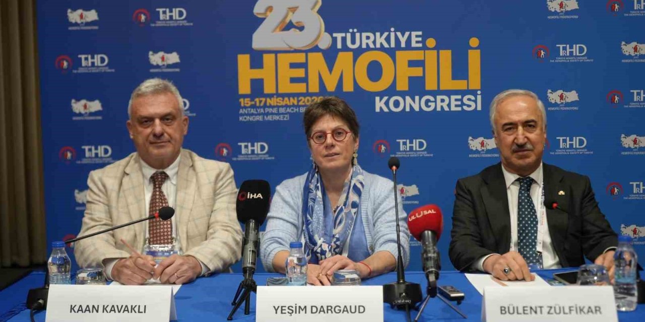 23. Türkiye Hemofili Kongresi Antalya’da Başladı