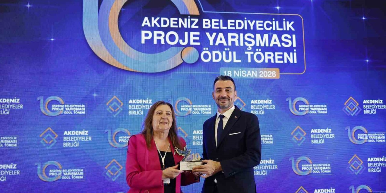 Manavgat Belediyesi’nin "tazı Kanyonu Çevre Düzenlemesi "projesi Ödüllendirildi