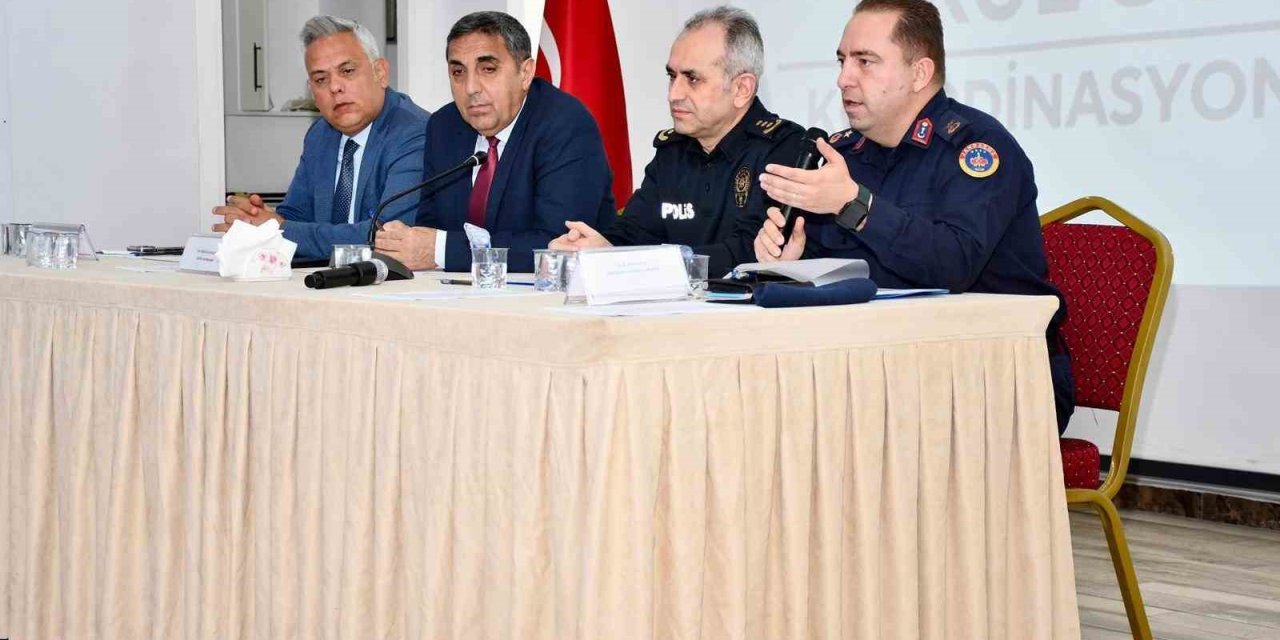 Silifke’de Okul Güvenliği Koordinasyon Toplantısı Yapıldı