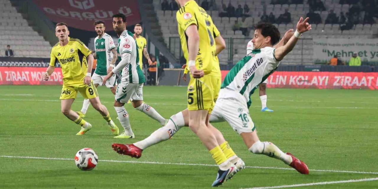 Ziraat Türkiye Kupası: Konyaspor: 0 - Fenerbahçe: 0 (ilk Yarı)