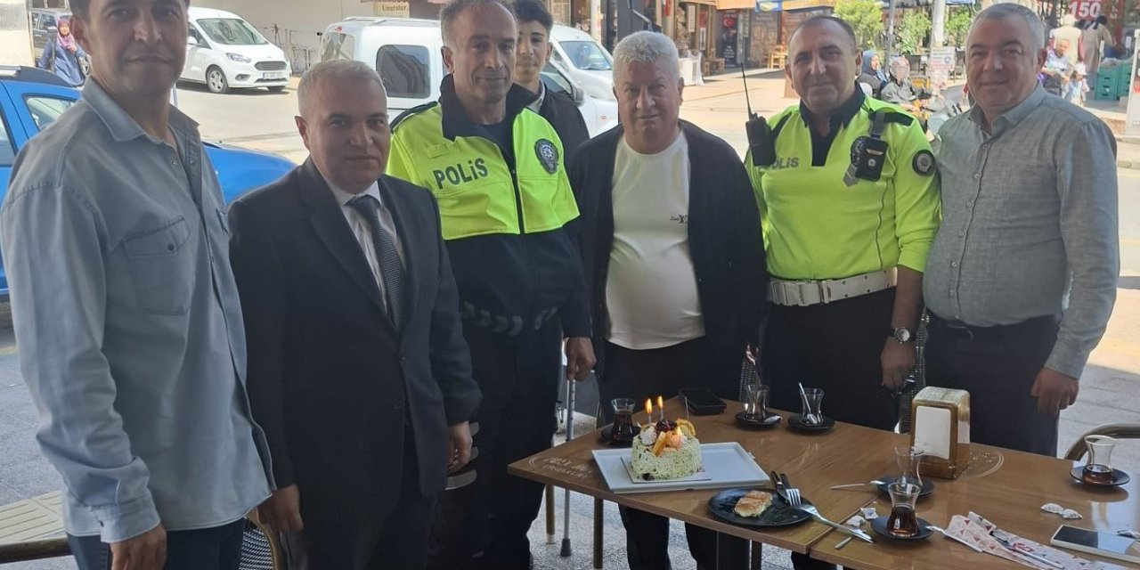 Mersin’de 28 Yıllık Polis Memuru Telsizden Veda Etti